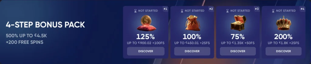 Spinarium Welcome Bonus